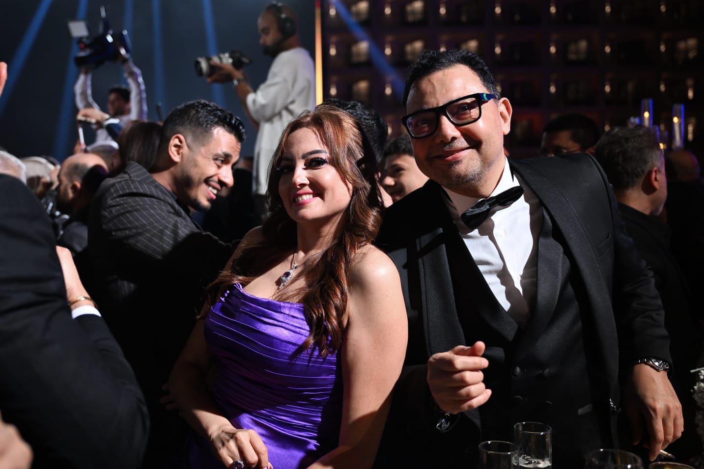 بشرى والمخرج احمد نور بشرى والمخرج احمد نور