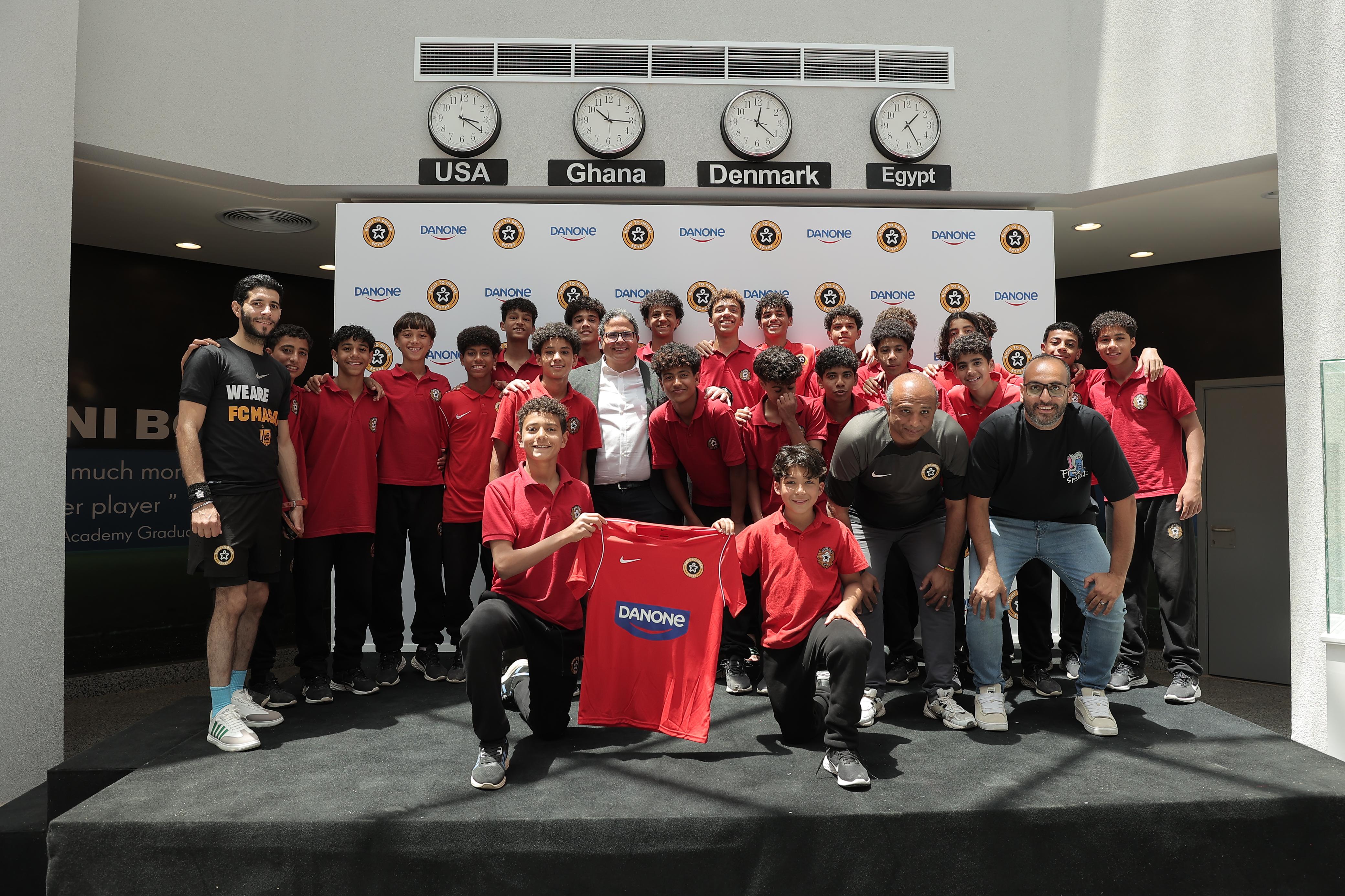 دانون مصر تتبنى استراتيجية شاملة لدعم الرياضة دانون مصر تتبنى استراتيجية شاملة لدعم الرياضة