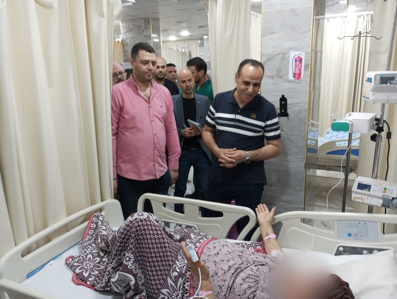 جانب من الجولة التفقدية لوكيل وزارة الصحة بالشرقية جانب من الجولة التفقدية لوكيل وزارة الصحة بالشرقية