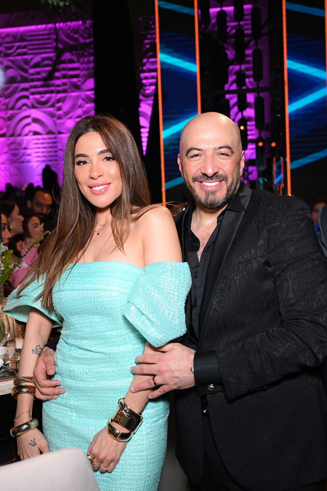 المخرج مجدى الهوارى وزوجته دنيا عبد المعبود المخرج مجدى الهوارى وزوجته دنيا عبد المعبود