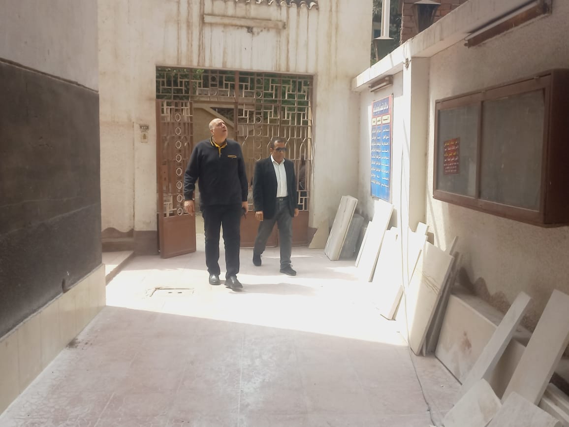 أعمال تطوير ضريح الشيخ الشعراوي بدقادوس أعمال تطوير ضريح الشيخ الشعراوي بدقادوس