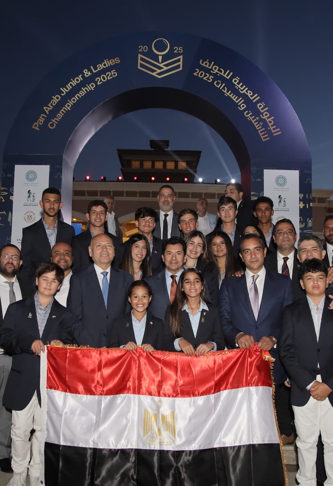  افتتاح البطولة العربية للجولف للناشئين والسيدات 2025 (2)