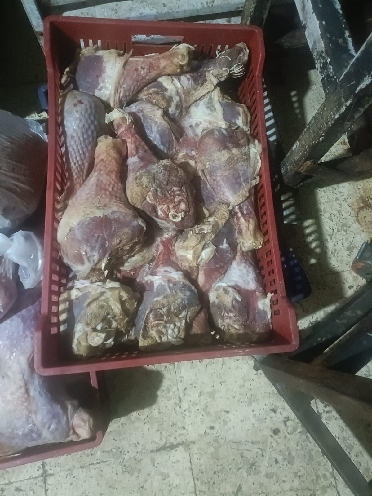 ضبط دواجن فاسدة