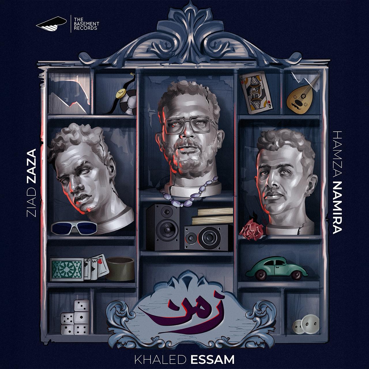 خالد عصام يجمع حمزة نمرة وزياد ظاظا في تريو غنائي لأول مرة (1)