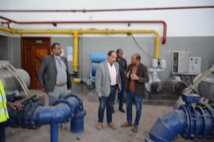 محطات مياه شرب كبري بأسوان