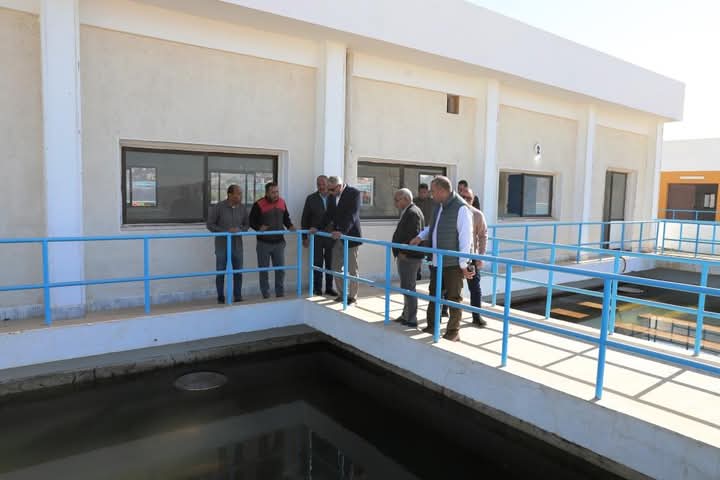 محطة مياه جبل شيشة بمنطقة الشلال