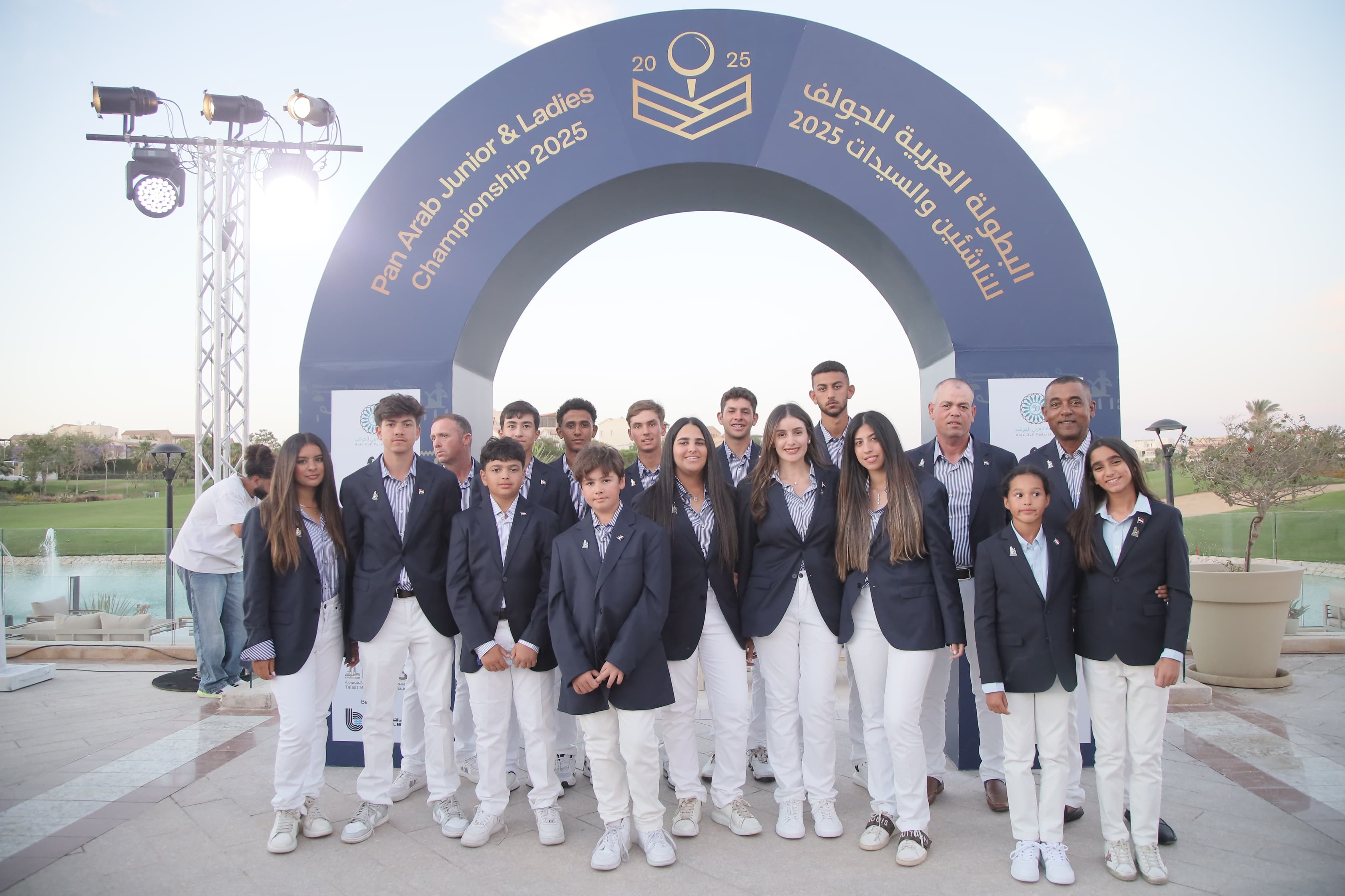  افتتاح البطولة العربية للجولف للناشئين والسيدات 2025 (1)
