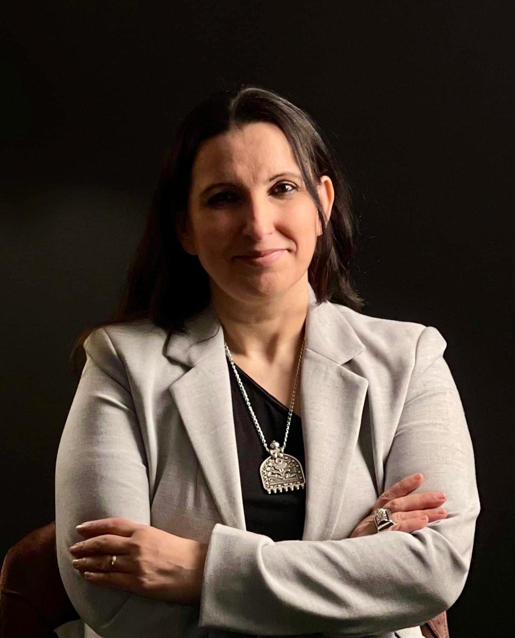 الدكتورة صفاء النجار، كاتبة الفيلم والمنتجة التنفيذية