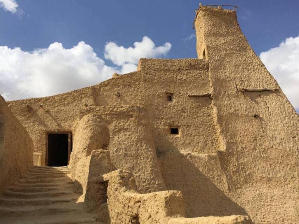 احد مباني شالي القديمة في سيوة