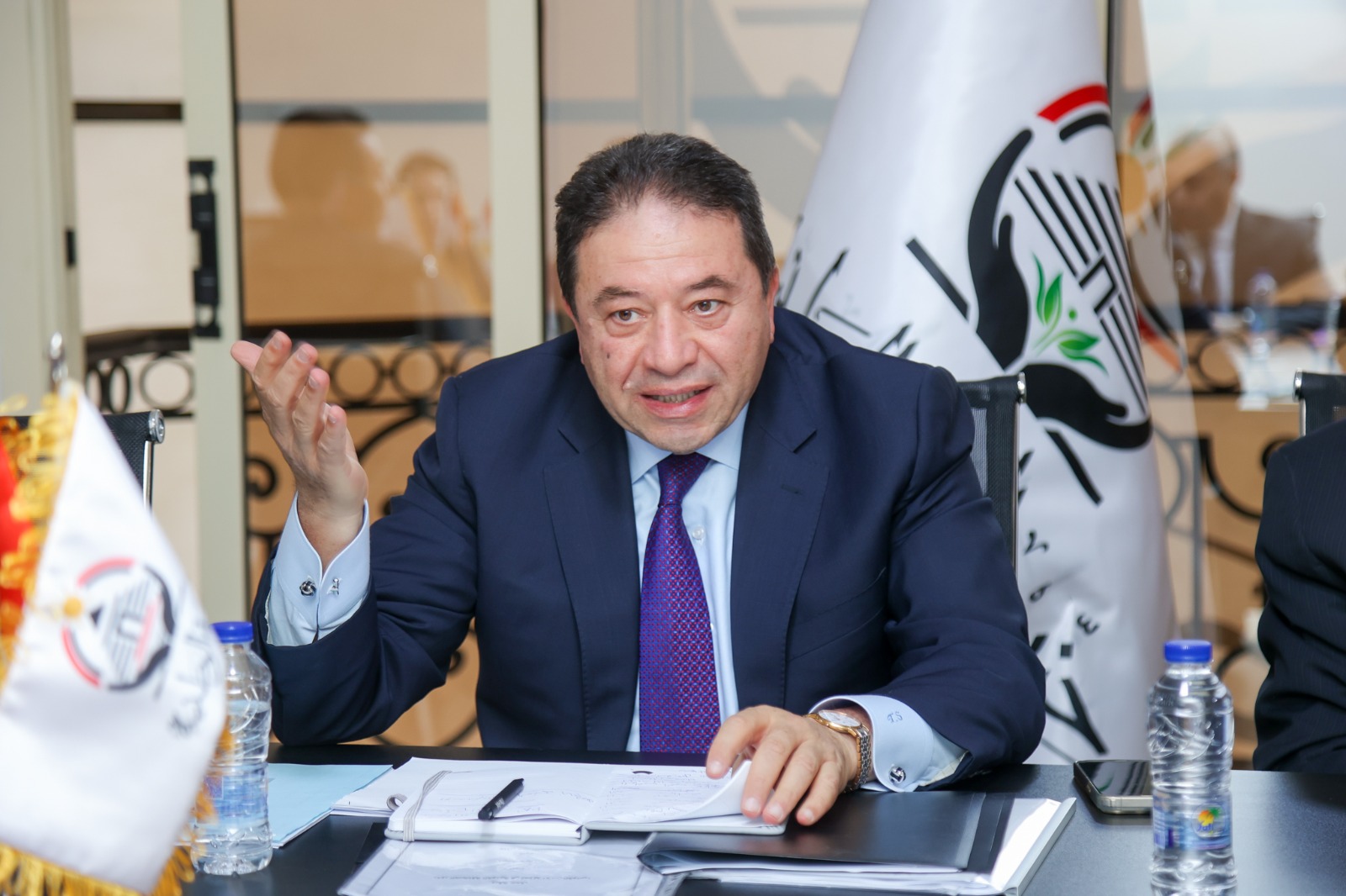 جانب من اجتماع أمانة الدفاع و الأمن القومي بحزب الجبهة الوطنية جانب من اجتماع أمانة الدفاع و الأمن القومي بحزب الجبهة الوطنية