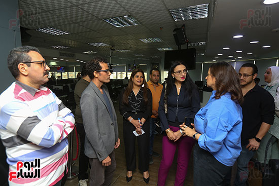 مع صحفيي اليوم السابع مع صحفيي اليوم السابع