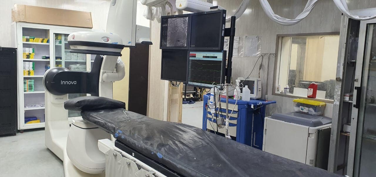 الأجهزة الحديثة بمبني الجراحة