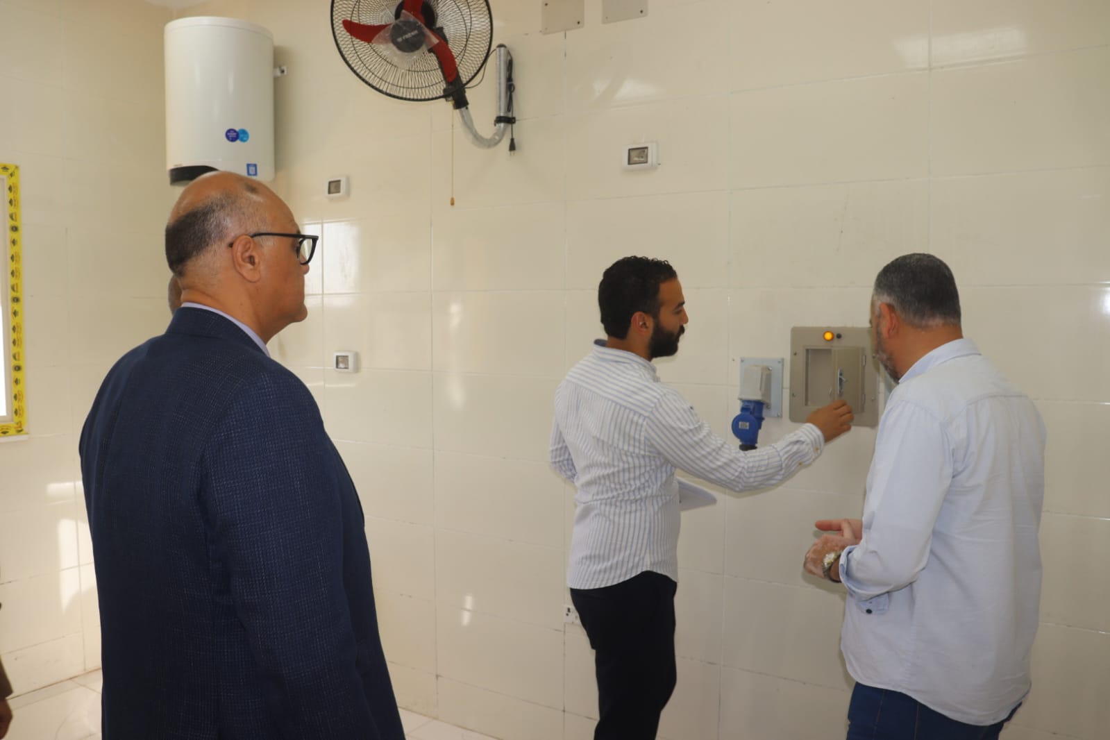 خلال تفقد المجزر