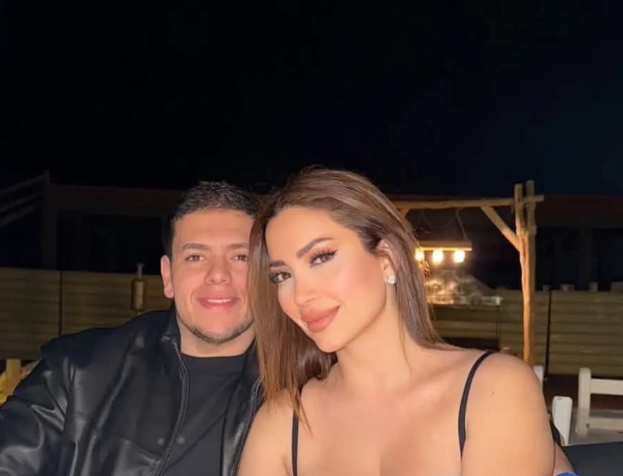 نسرين طافش وزوجها نسرين طافش وزوجها