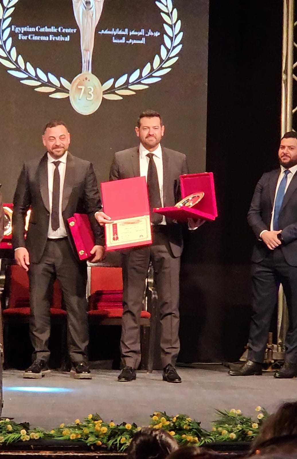 عمرو يوسف وطارق العريان عمرو يوسف وطارق العريان