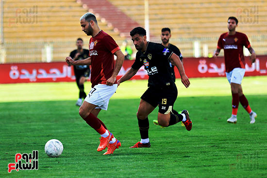 جانب من لقاء الزمالك وسيراميكا جانب من لقاء الزمالك وسيراميكا