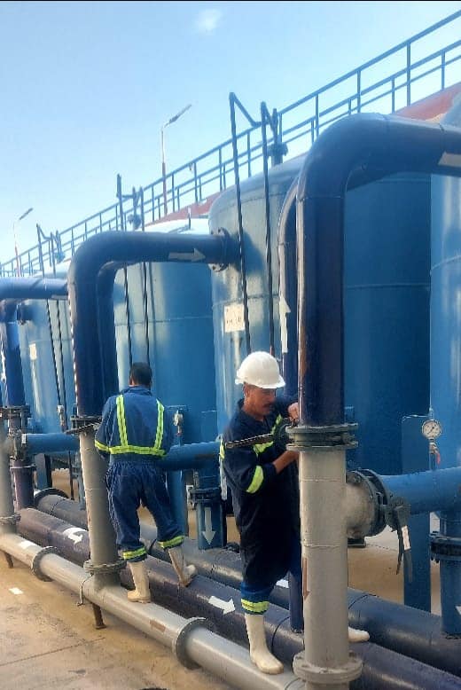 صيانة محطات المعالجة الدورية صيانة محطات المعالجة الدورية
