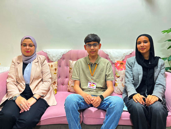 الطلاب الثلاثة المبدعون