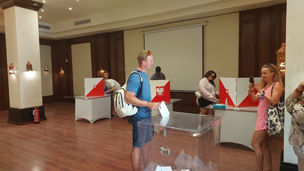 جانب من الانتخابات البولندية