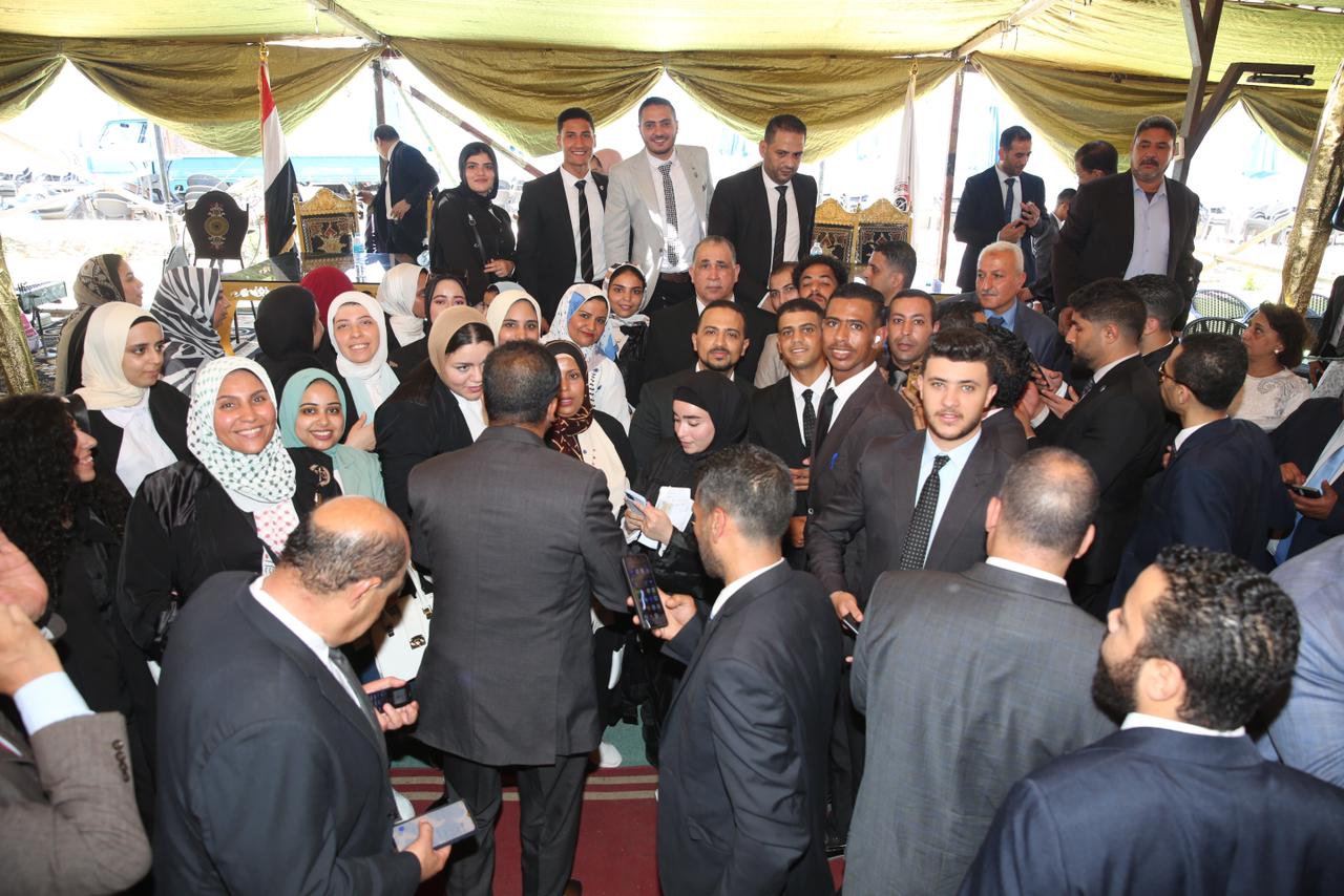 قيب المحامين يترأس جلسة حلف اليمين القانونية للأعضاء الجدد (2)