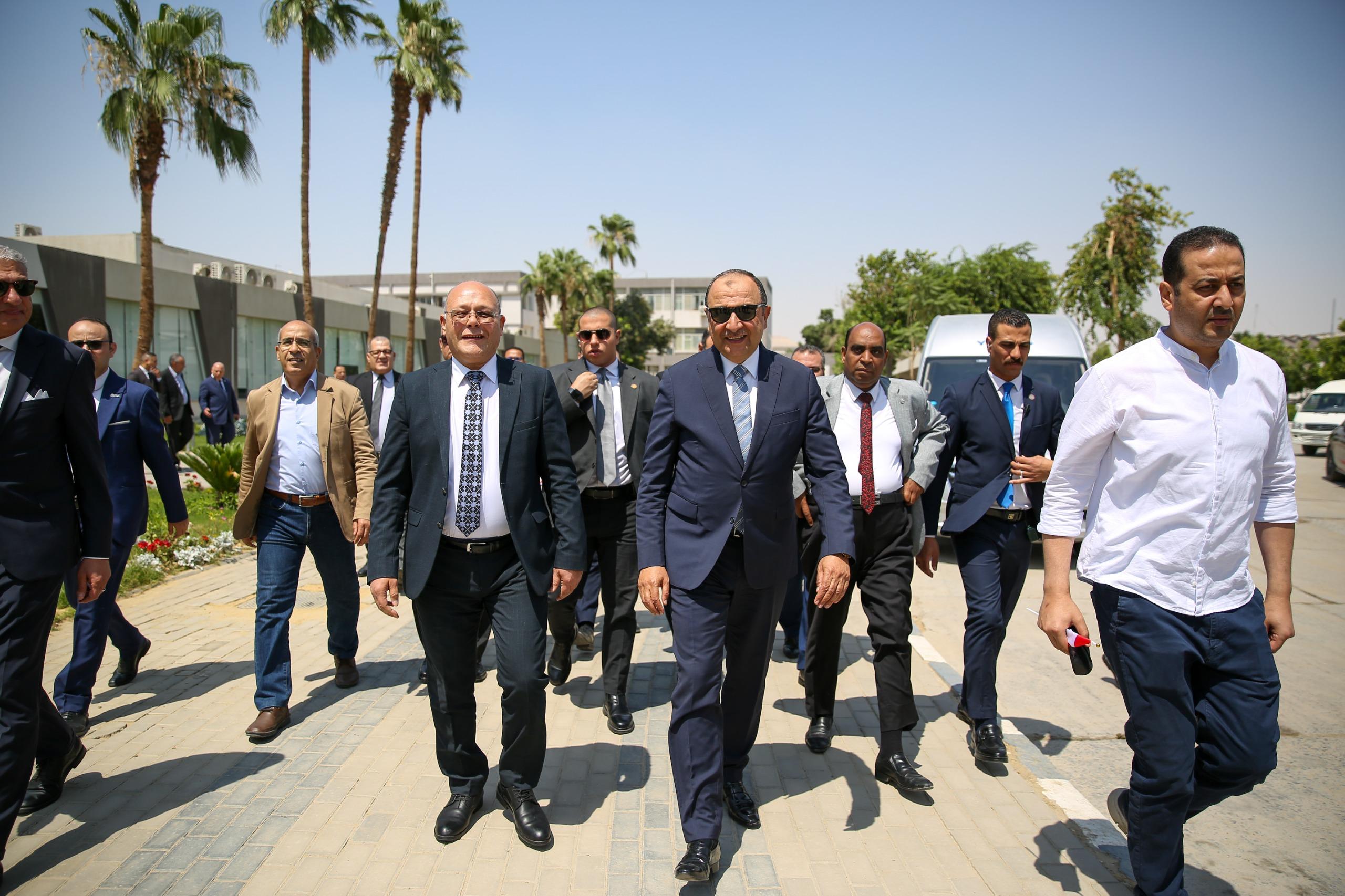 محمد شيمى وحسان النعماني بشركة النصر محمد شيمى وحسان النعماني بشركة النصر