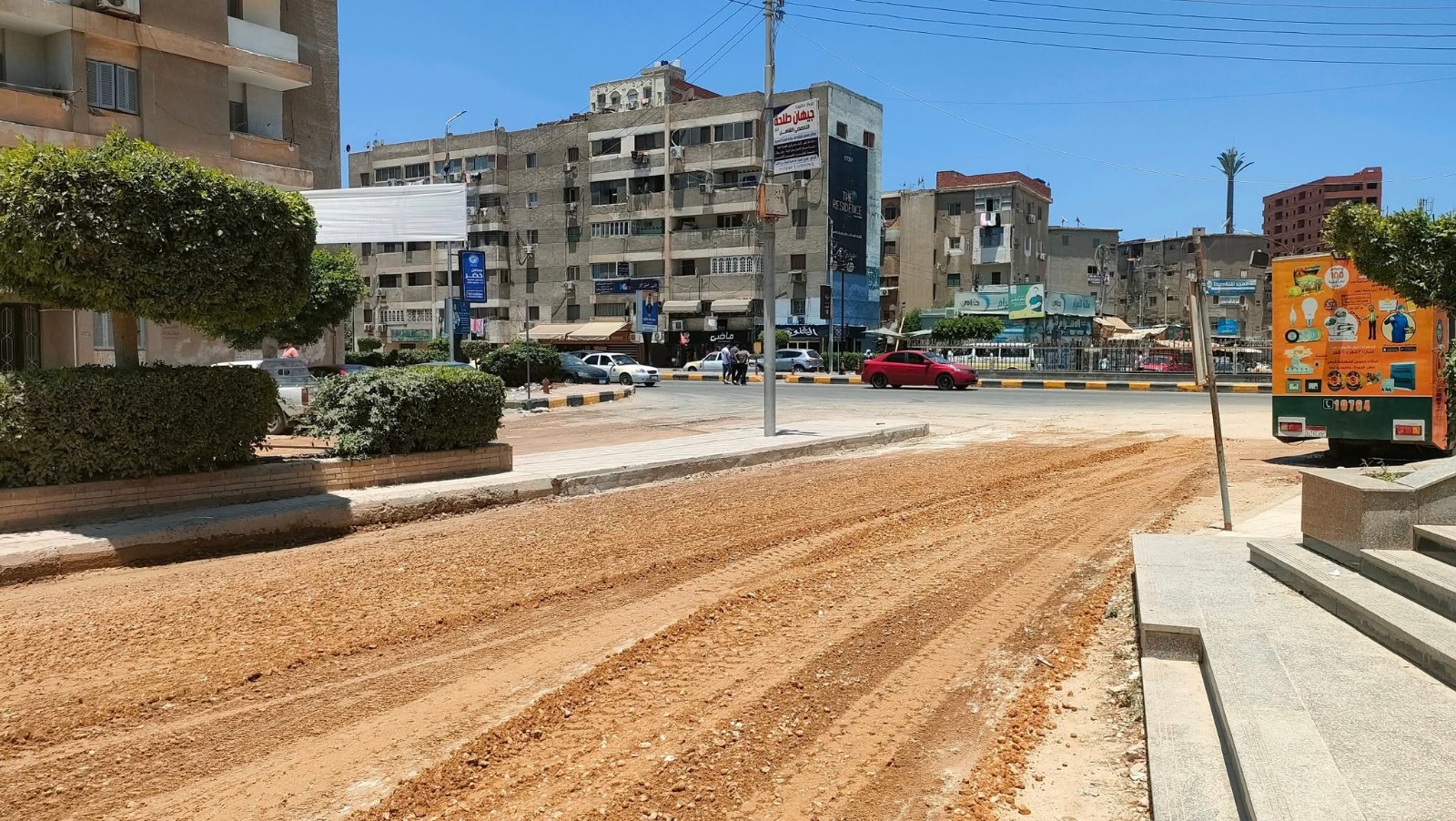 الإهتمام برصف الطرق بكفر الشيخ الإهتمام برصف الطرق بكفر الشيخ