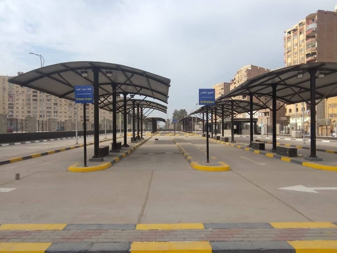مواقف سرفيس حضارية فى الجيزة (1)