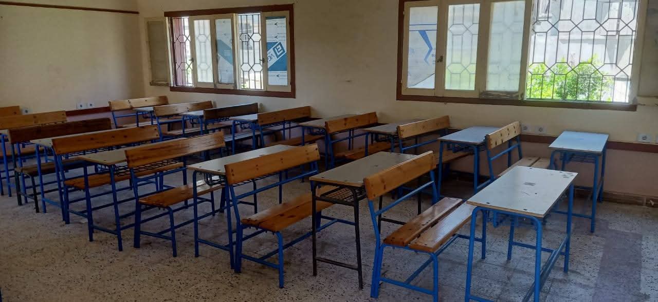 تجهيز لجان امتحانات الثانوية العامة بدمياط تجهيز لجان امتحانات الثانوية العامة بدمياط