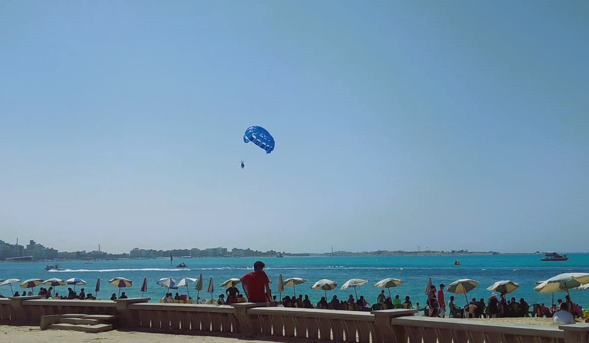اجواء ممصيف مطروح بعد تطوير الكورنيش اجواء ممصيف مطروح بعد تطوير الكورنيش