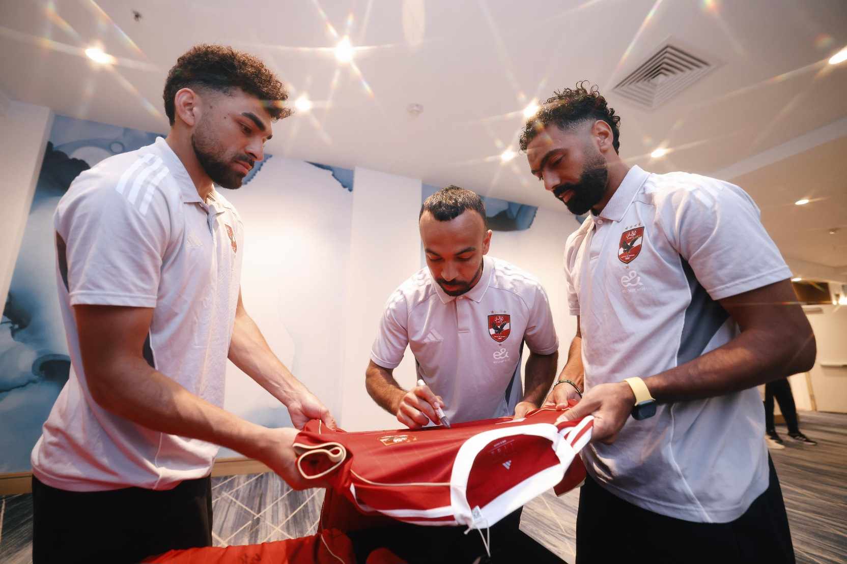لاعبو الأهلي لاعبو الأهلي