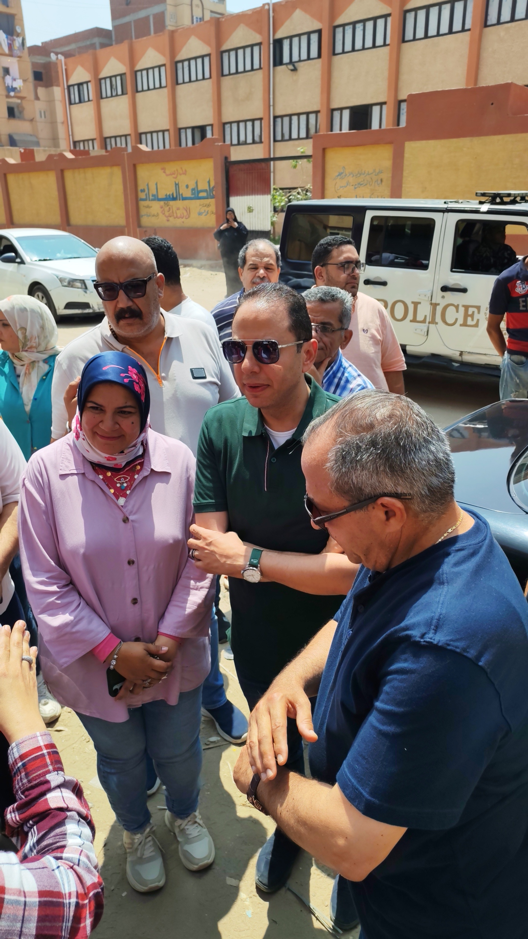 جولة المخافظ بالقابوطي جولة المخافظ بالقابوطي