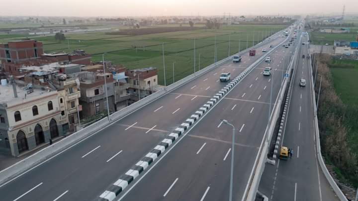 إنشاء محاور طرق جديدة بالبحيرة لأول مرة إنشاء محاور طرق جديدة بالبحيرة لأول مرة