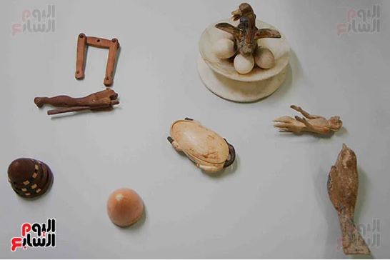 ألعاب الملك توت المقرر عرضها فى المتحف الكبير