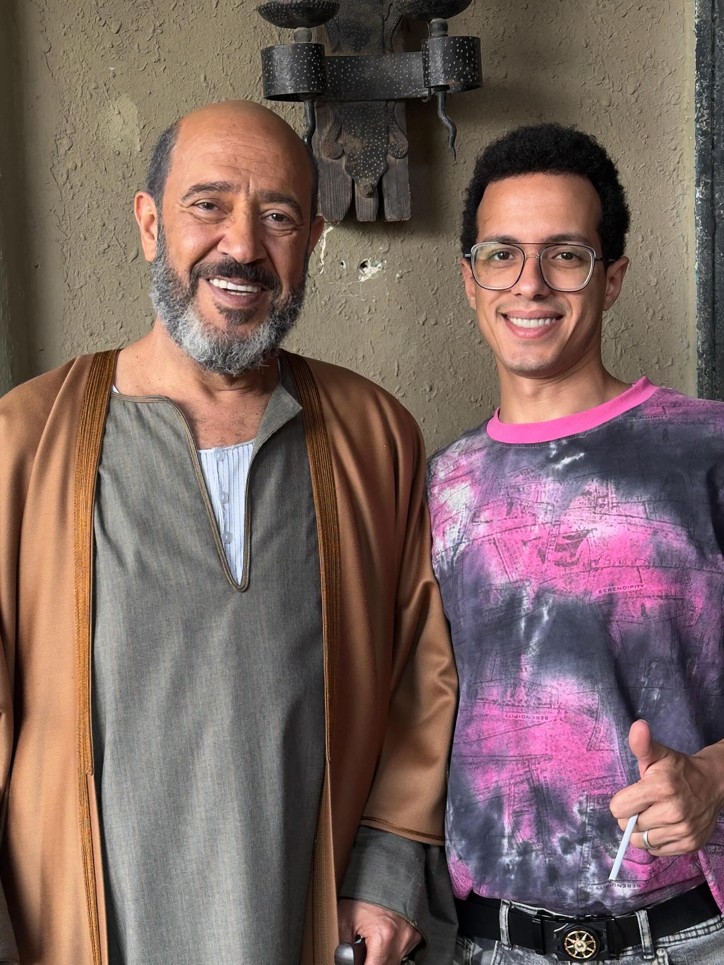 طه دسوقى مع اشرف عبد الباقى طه دسوقى مع اشرف عبد الباقى