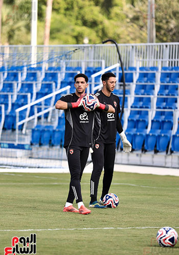 تدريبات حراس الأهلي (5)