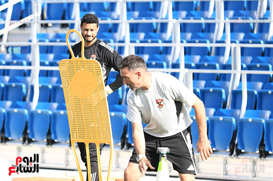 تدريبات حراس الأهلي (3)
