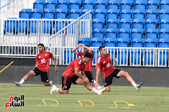 تدريبات شاقة فى الأهلي (1)