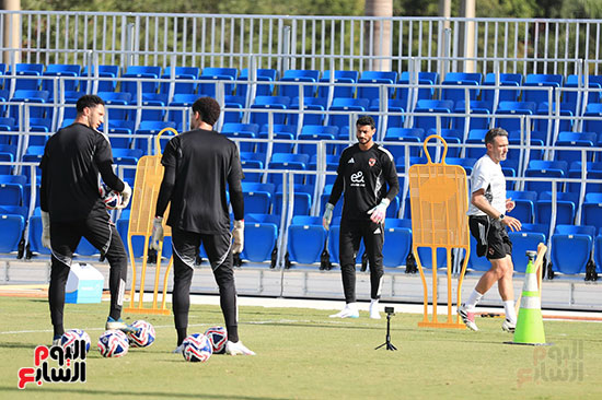 تدريبات حراس الأهلي (1)