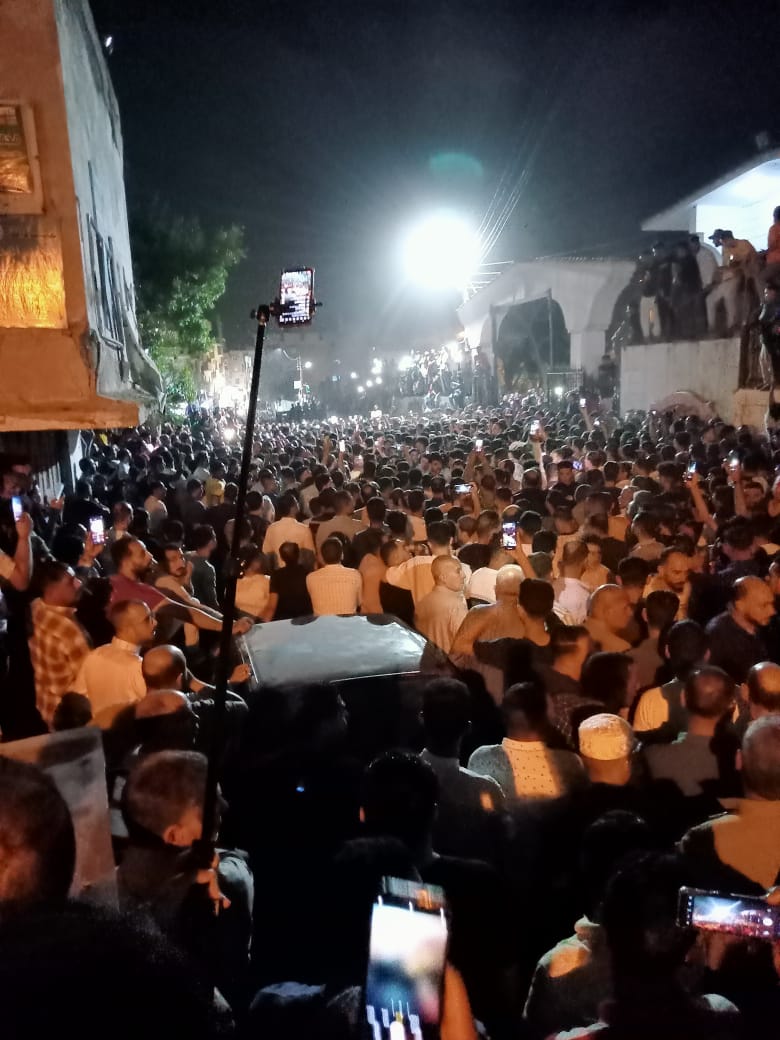 أهالى أدكو يشيعون جنازة جواهرجى البحيرة.. لقي مصرعه إثر التعدي عليه بسلاح أبيض (1)