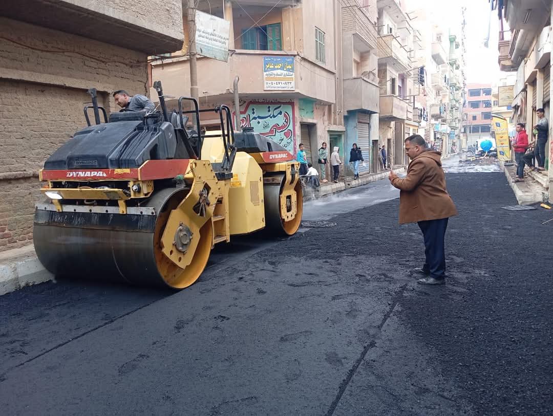 رصف عزبة المصري في الغربية رصف عزبة المصري في الغربية
