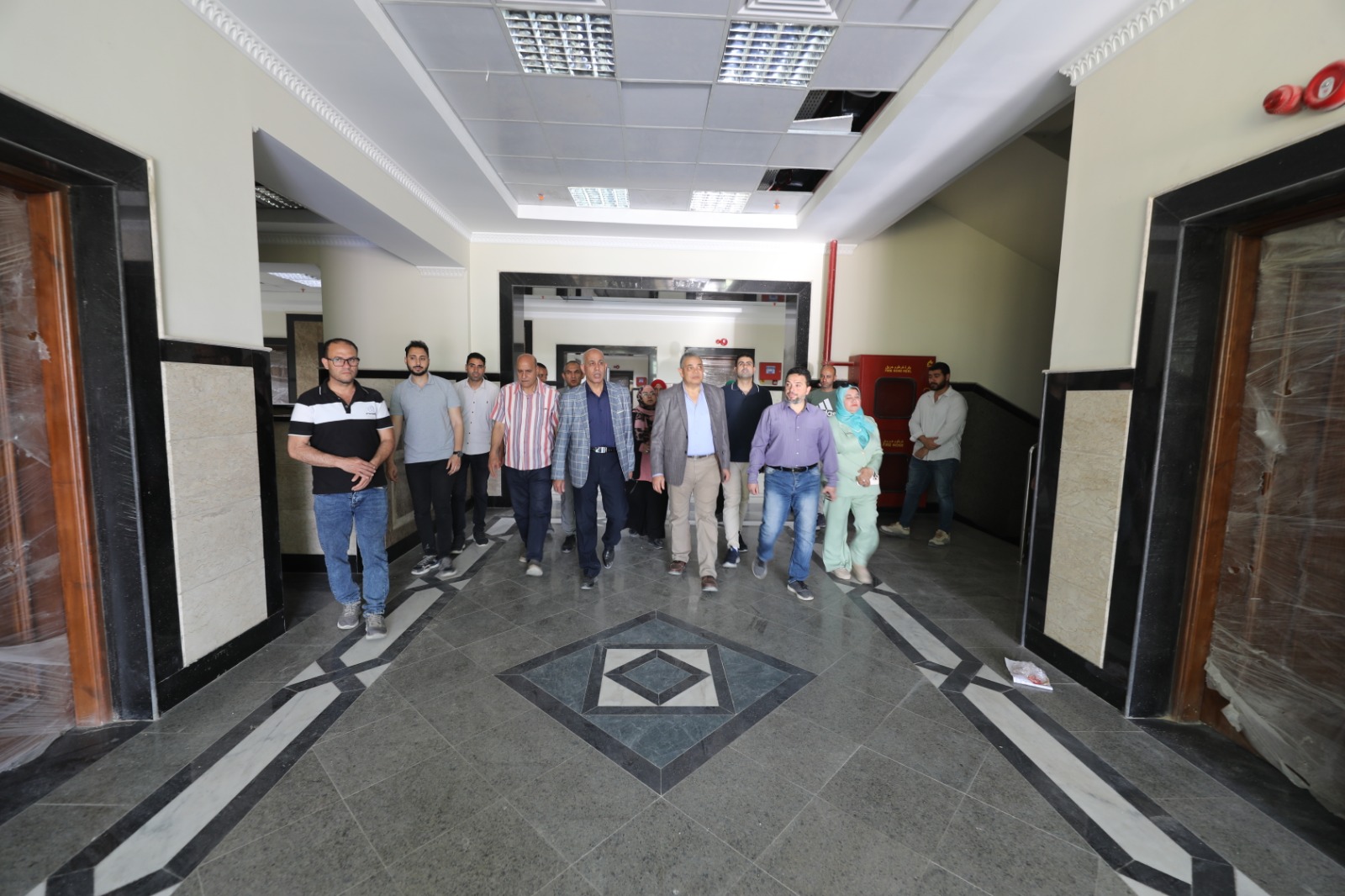 رئيس جامعة كفر الشيخ يتفقد مبنى الطوارئ رئيس جامعة كفر الشيخ يتفقد مبنى الطوارئ