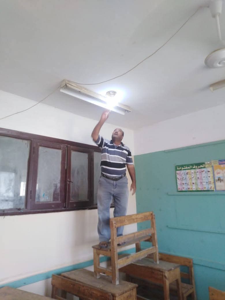 تجهيز اللجان ببنى سويف للثانوية تجهيز اللجان ببنى سويف للثانوية