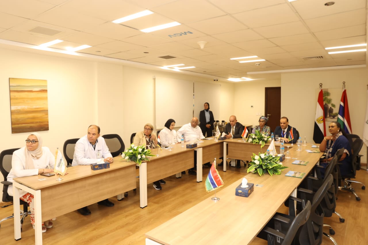 لقاء داخل المستشفى مع السيدة الأولى لدولة جامبيا لقاء داخل المستشفى مع السيدة الأولى لدولة جامبيا