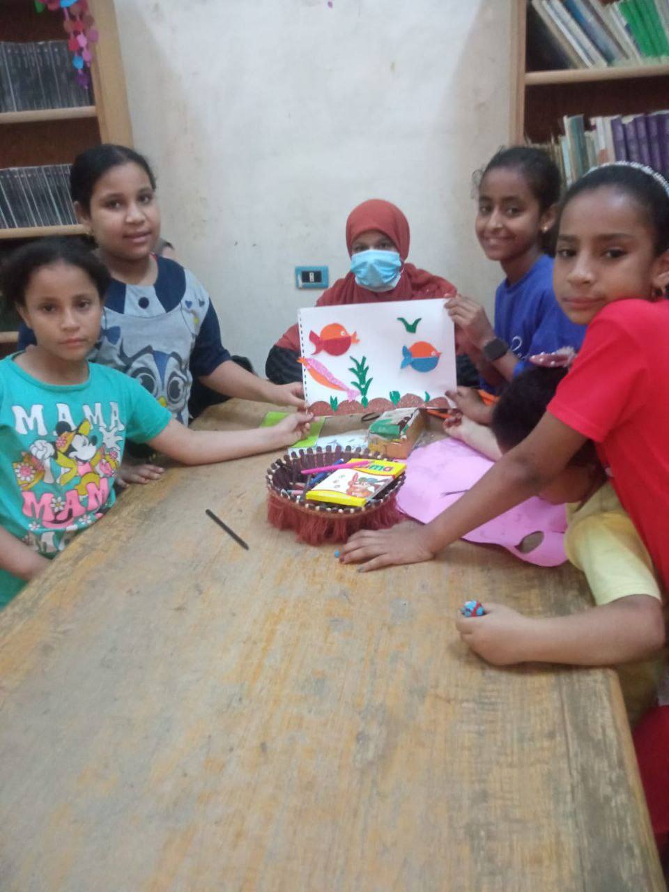 قصور ثقافة الأقصر تقدم ورش فنون تشكيلية للأطفال قصور ثقافة الأقصر تقدم ورش فنون تشكيلية للأطفال