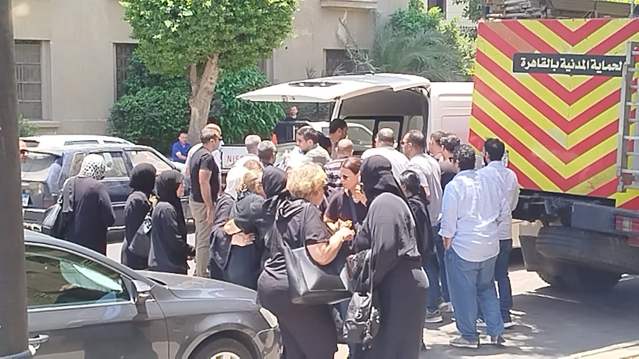 جنازة نجل صلاح الشرنوبى