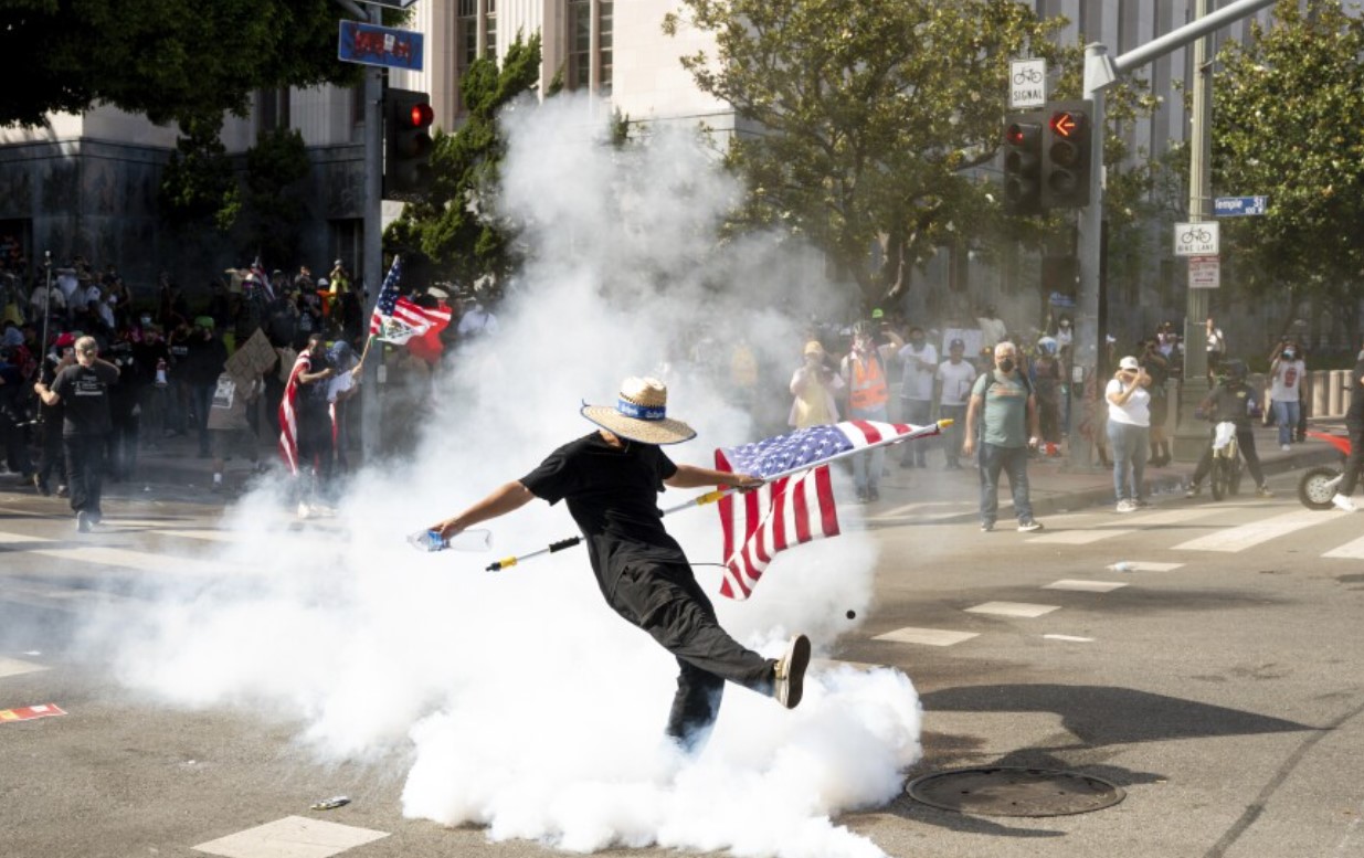 مظاهرات امريكا