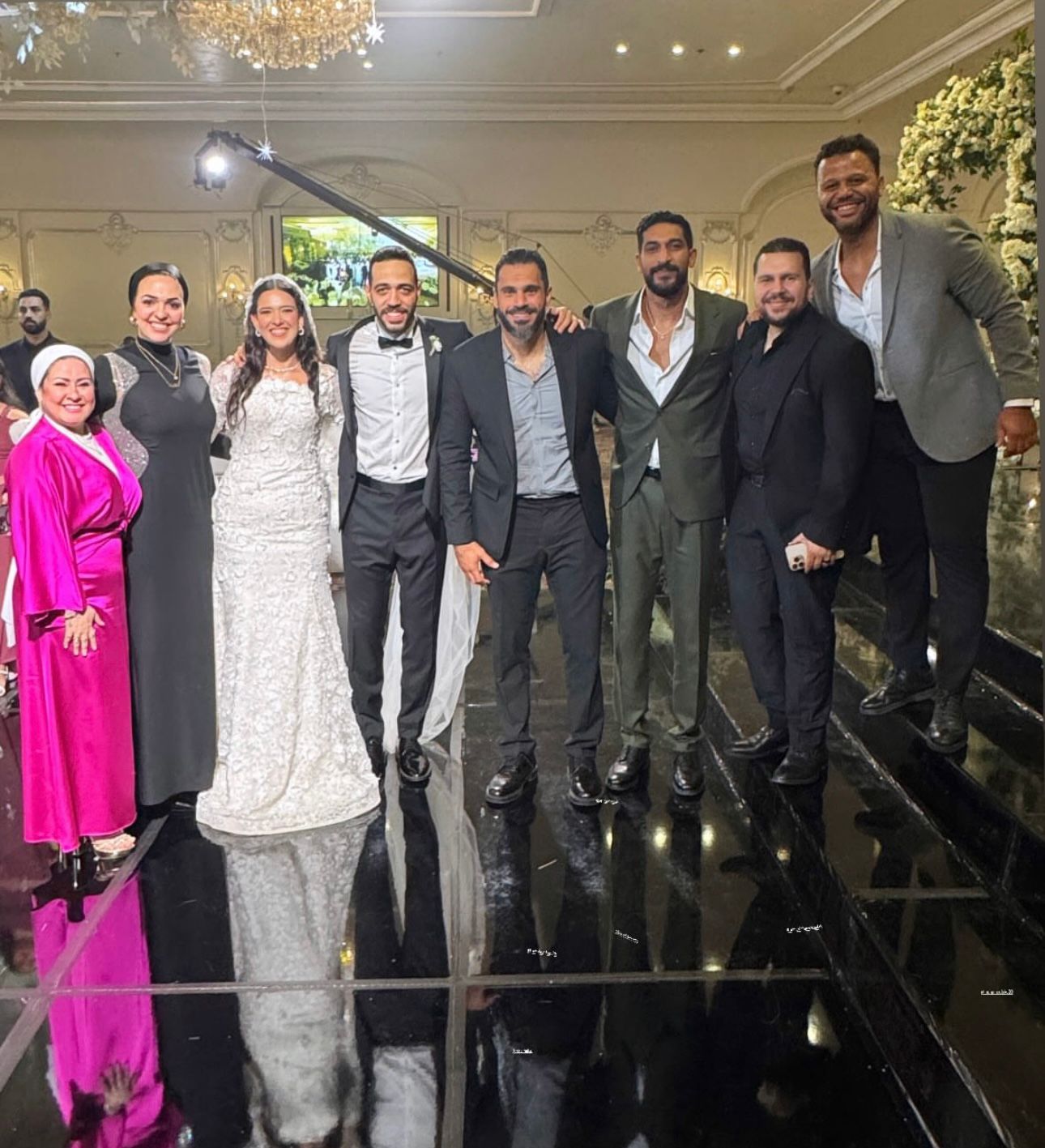 عمر هشام نجم سلة الزمالك يحتفل بزفافه عمر هشام نجم سلة الزمالك يحتفل بزفافه