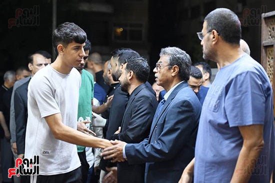  عزاء والد محمد طارق (3)