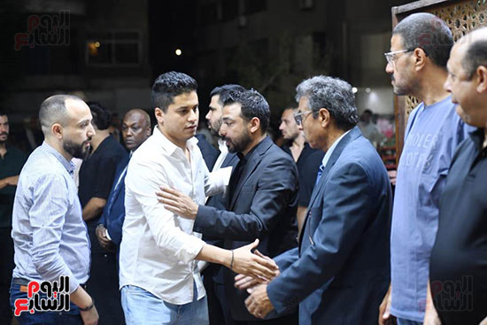 عزاء والد محمد طارق (4)