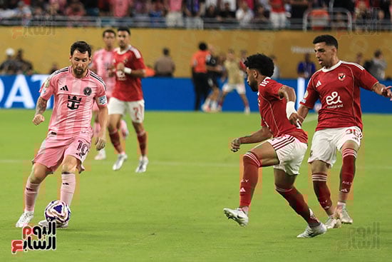 جانب من المباراة جانب من المباراة